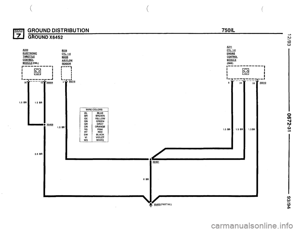 BMW 740i 1993 E32 Electrical Troubleshooting Manual BMW 740i 1993 E32 Electrical Troubleshooting Manual