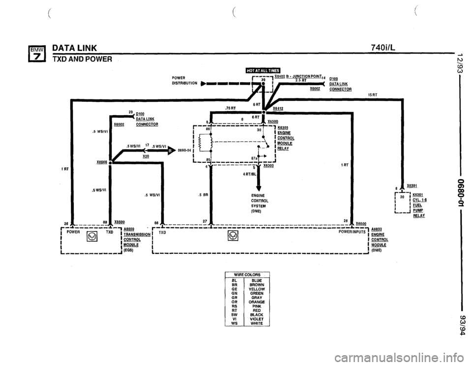 BMW 740i 1993 E32 Electrical Troubleshooting Manual BMW 740i 1993 E32 Electrical Troubleshooting Manual