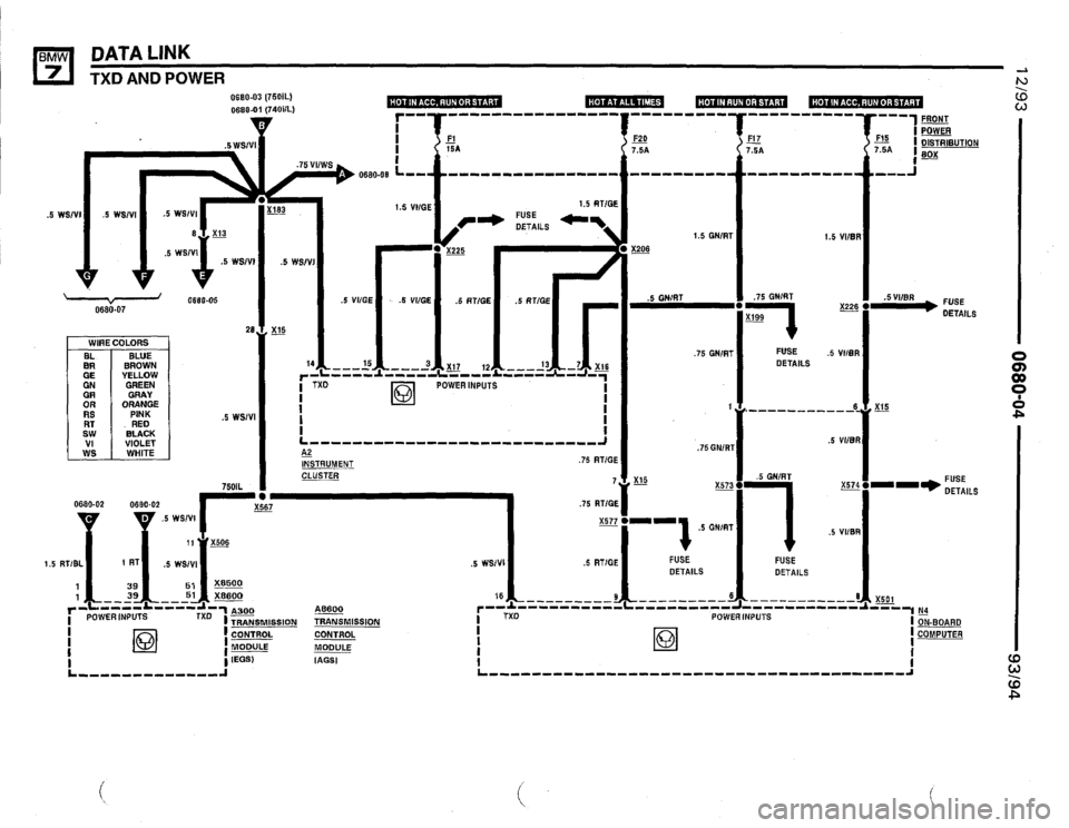BMW 740i 1993 E32 Electrical Troubleshooting Manual BMW 740i 1993 E32 Electrical Troubleshooting Manual