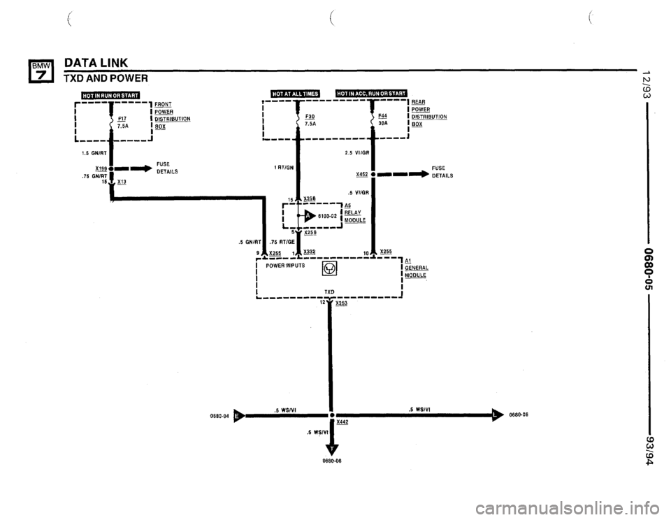 BMW 740i 1993 E32 Electrical Troubleshooting Manual BMW 740i 1993 E32 Electrical Troubleshooting Manual