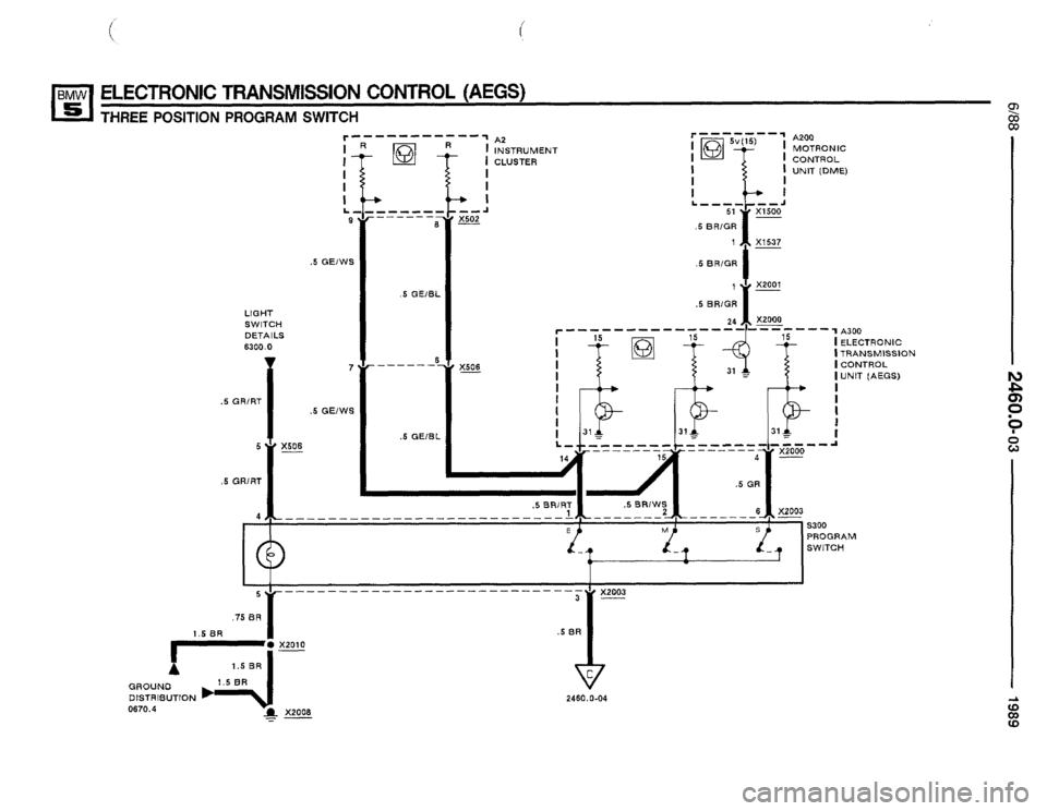 BMW 525i 1989 E34 Electrical Troubleshooting Manual BMW 525i 1989 E34 Electrical Troubleshooting Manual