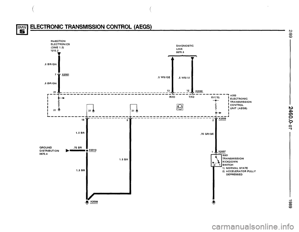 BMW 525i 1989 E34 Electrical Troubleshooting Manual BMW 525i 1989 E34 Electrical Troubleshooting Manual