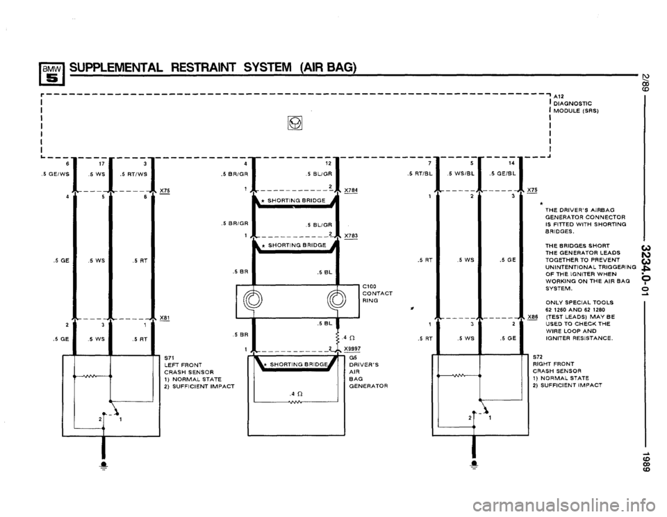 BMW 525i 1989 E34 Electrical Troubleshooting Manual BMW 525i 1989 E34 Electrical Troubleshooting Manual