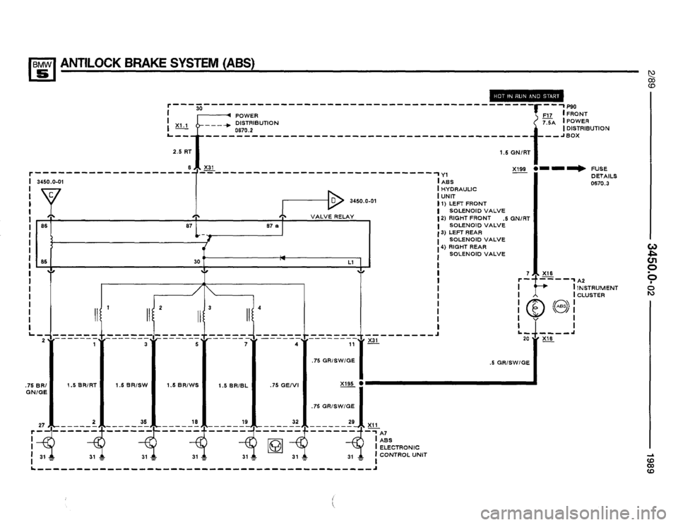 BMW 525i 1989 E34 Electrical Troubleshooting Manual BMW 525i 1989 E34 Electrical Troubleshooting Manual