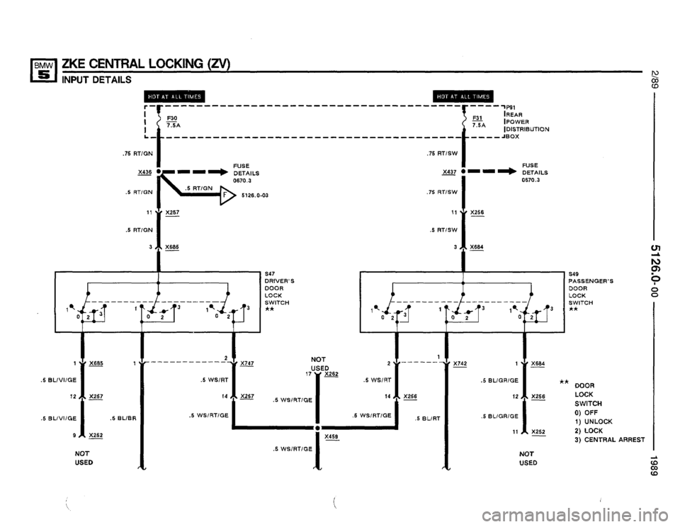 BMW 525i 1989 E34 Electrical Troubleshooting Manual BMW 525i 1989 E34 Electrical Troubleshooting Manual