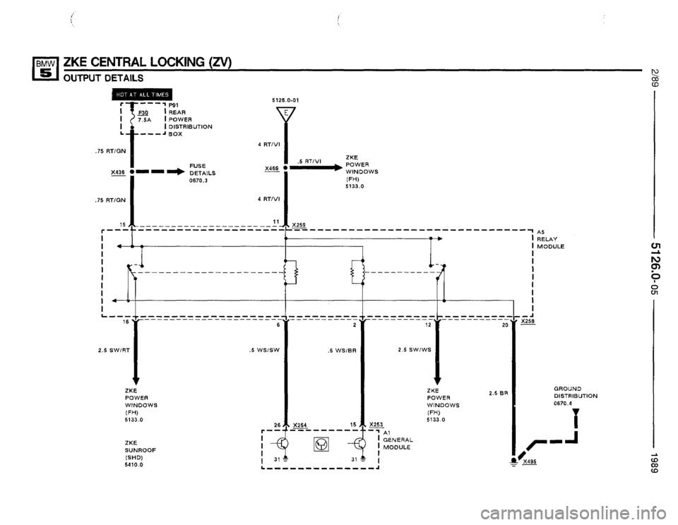 BMW 525i 1989 E34 Electrical Troubleshooting Manual BMW 525i 1989 E34 Electrical Troubleshooting Manual