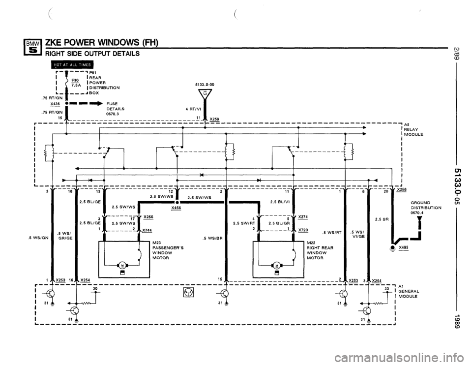 BMW 525i 1989 E34 Electrical Troubleshooting Manual BMW 525i 1989 E34 Electrical Troubleshooting Manual