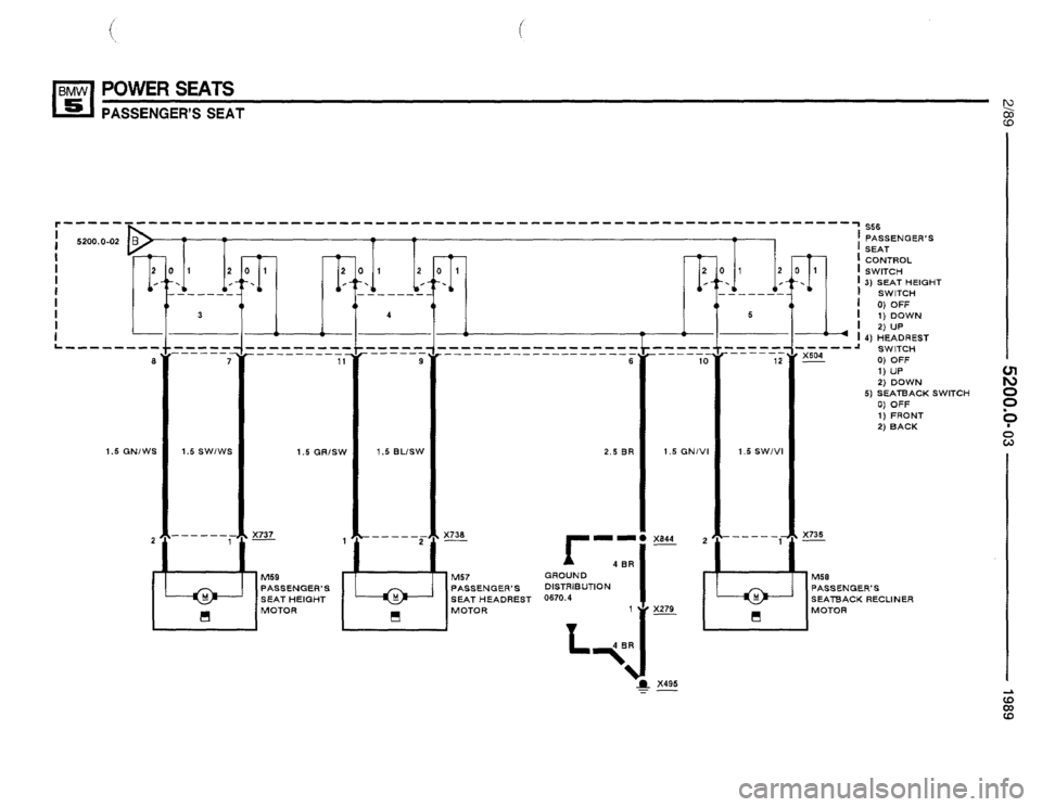 BMW 525i 1989 E34 Electrical Troubleshooting Manual BMW 525i 1989 E34 Electrical Troubleshooting Manual