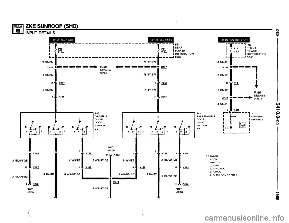 BMW 525i 1989 E34 Electrical Troubleshooting Manual BMW 525i 1989 E34 Electrical Troubleshooting Manual