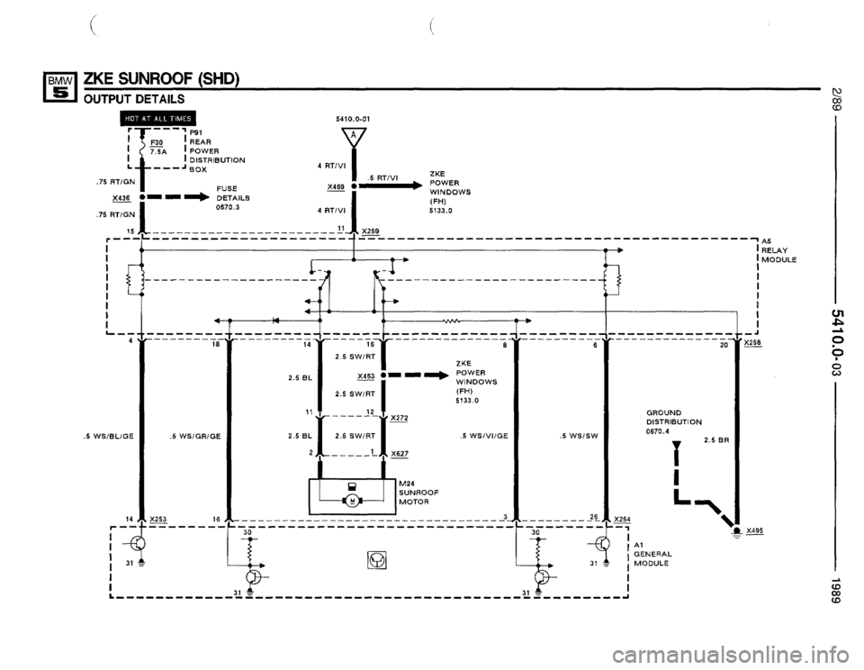 BMW 525i 1989 E34 Electrical Troubleshooting Manual BMW 525i 1989 E34 Electrical Troubleshooting Manual