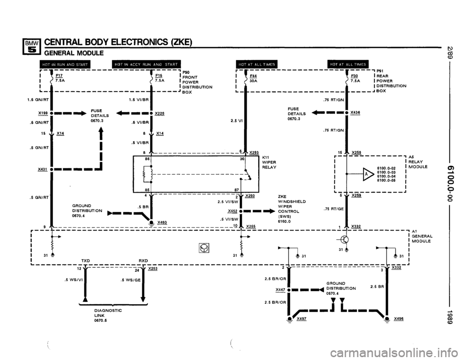 BMW 525i 1989 E34 Electrical Troubleshooting Manual BMW 525i 1989 E34 Electrical Troubleshooting Manual