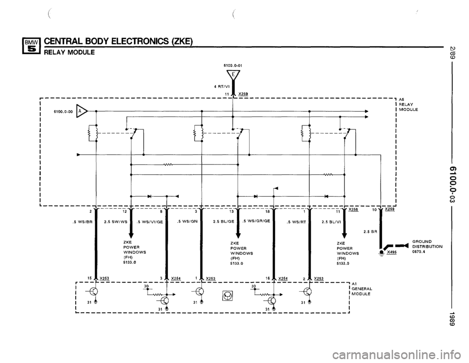 BMW 525i 1989 E34 Electrical Troubleshooting Manual BMW 525i 1989 E34 Electrical Troubleshooting Manual