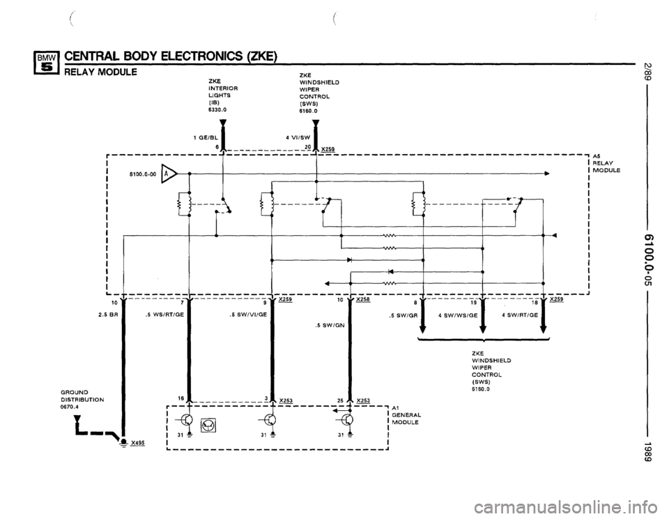 BMW 525i 1989 E34 Electrical Troubleshooting Manual BMW 525i 1989 E34 Electrical Troubleshooting Manual