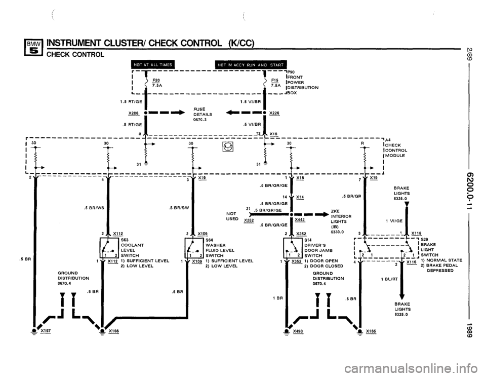 BMW 525i 1989 E34 Electrical Troubleshooting Manual BMW 525i 1989 E34 Electrical Troubleshooting Manual