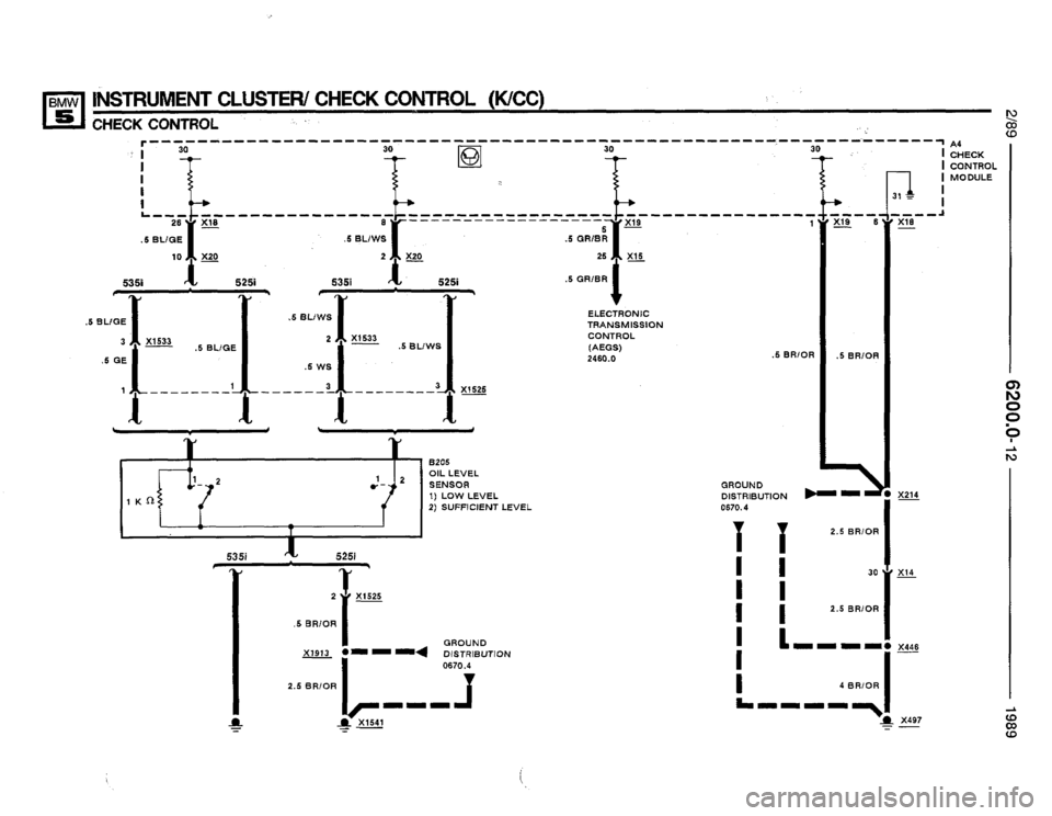 BMW 525i 1989 E34 Electrical Troubleshooting Manual BMW 525i 1989 E34 Electrical Troubleshooting Manual