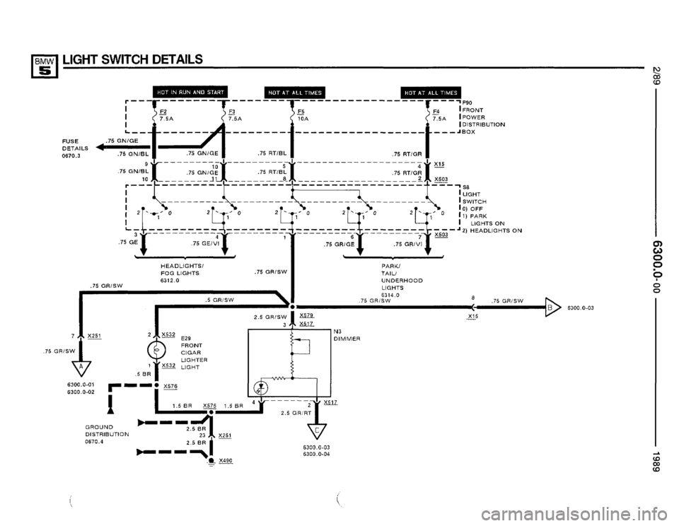BMW 525i 1989 E34 Electrical Troubleshooting Manual BMW 525i 1989 E34 Electrical Troubleshooting Manual