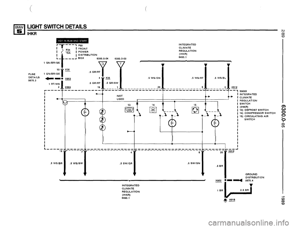 BMW 525i 1989 E34 Electrical Troubleshooting Manual BMW 525i 1989 E34 Electrical Troubleshooting Manual