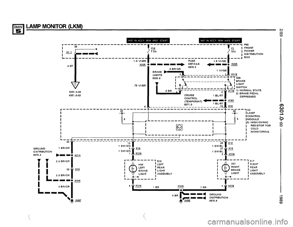 BMW 525i 1989 E34 Electrical Troubleshooting Manual BMW 525i 1989 E34 Electrical Troubleshooting Manual