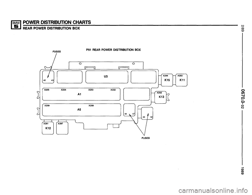 BMW 525i 1989 E34 Electrical Troubleshooting Manual 