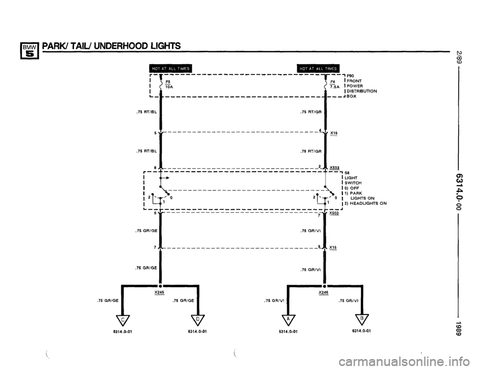 BMW 525i 1989 E34 Electrical Troubleshooting Manual BMW 525i 1989 E34 Electrical Troubleshooting Manual