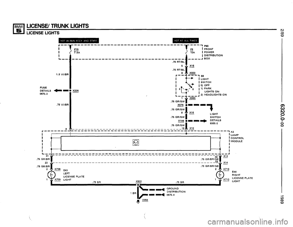 BMW 525i 1989 E34 Electrical Troubleshooting Manual BMW 525i 1989 E34 Electrical Troubleshooting Manual