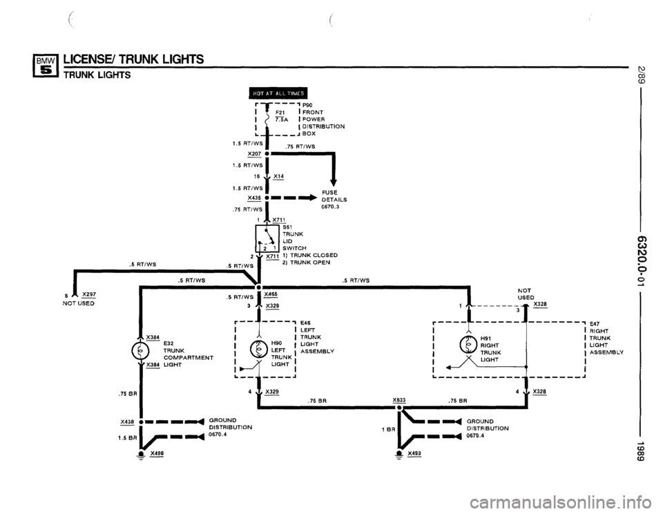 BMW 525i 1989 E34 Electrical Troubleshooting Manual BMW 525i 1989 E34 Electrical Troubleshooting Manual
