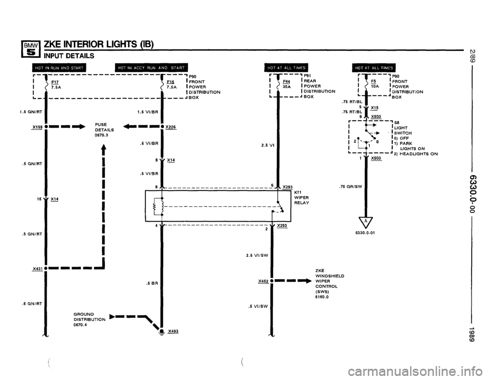 BMW 525i 1989 E34 Electrical Troubleshooting Manual BMW 525i 1989 E34 Electrical Troubleshooting Manual