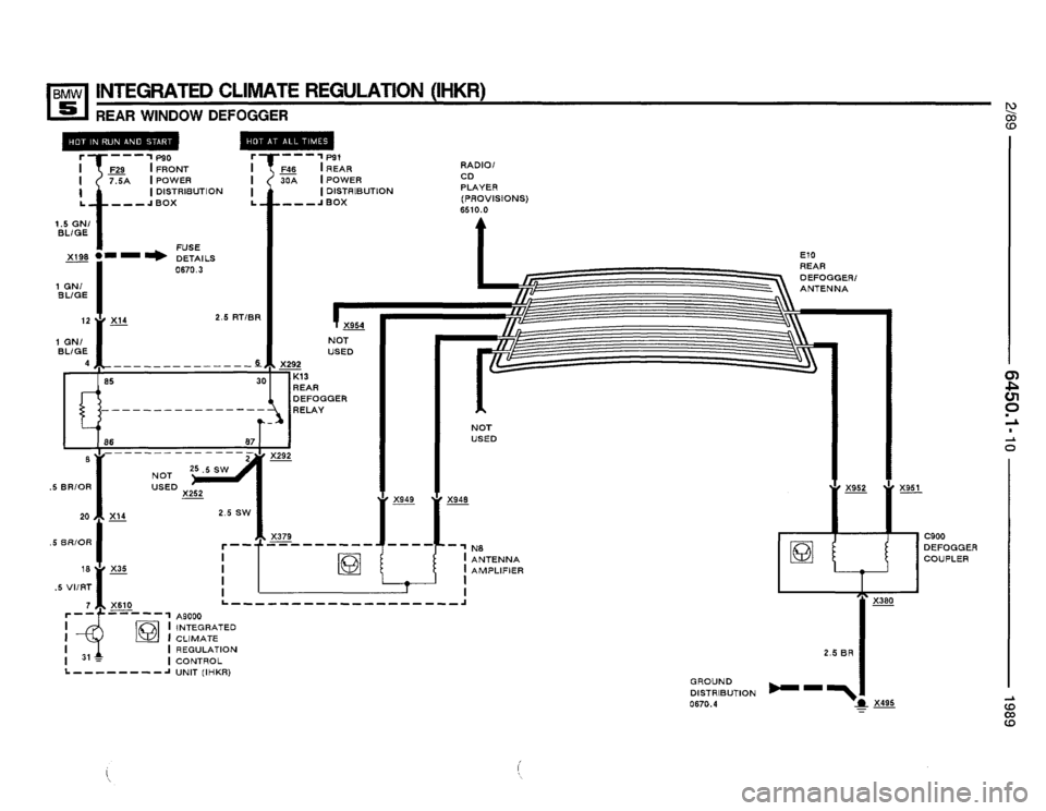 BMW 525i 1989 E34 Electrical Troubleshooting Manual BMW 525i 1989 E34 Electrical Troubleshooting Manual