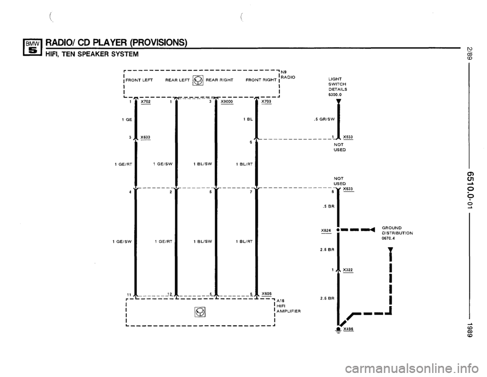 BMW 525i 1989 E34 Electrical Troubleshooting Manual BMW 525i 1989 E34 Electrical Troubleshooting Manual