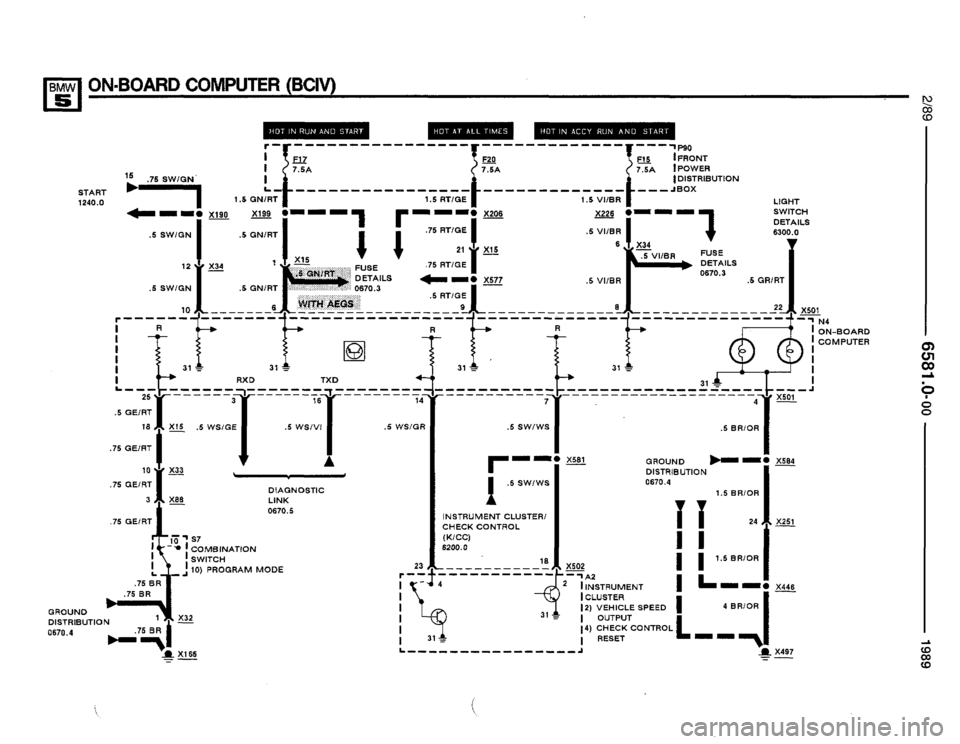 BMW 525i 1989 E34 Electrical Troubleshooting Manual BMW 525i 1989 E34 Electrical Troubleshooting Manual