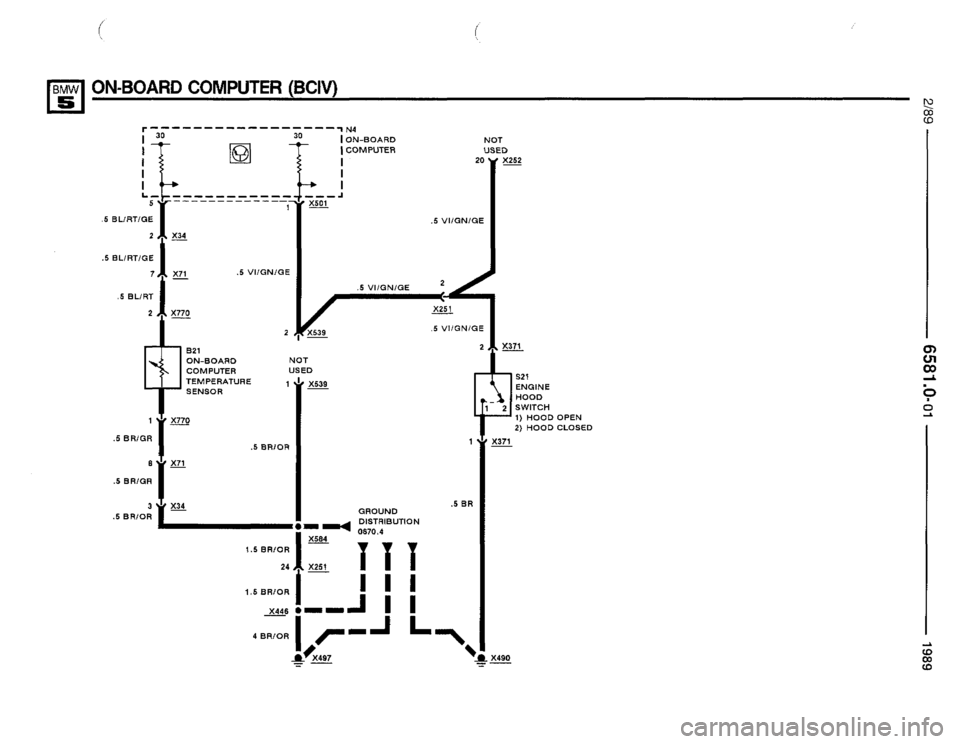 BMW 525i 1989 E34 Electrical Troubleshooting Manual BMW 525i 1989 E34 Electrical Troubleshooting Manual