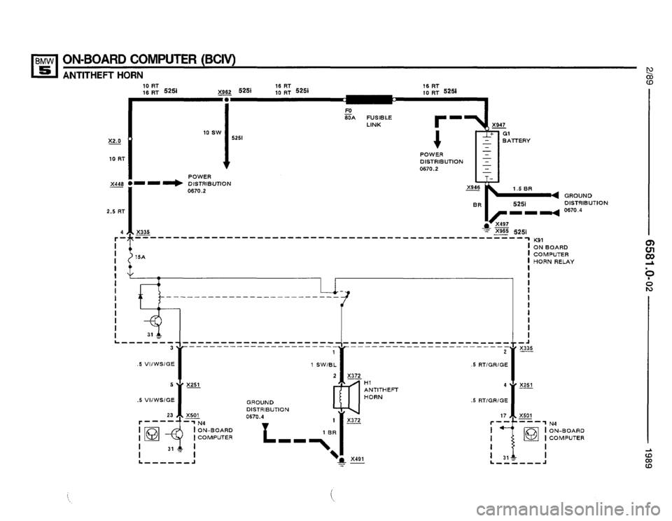 BMW 525i 1989 E34 Electrical Troubleshooting Manual BMW 525i 1989 E34 Electrical Troubleshooting Manual