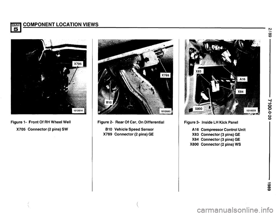 BMW 525i 1989 E34 Electrical Troubleshooting Manual (334 Pages), Page
