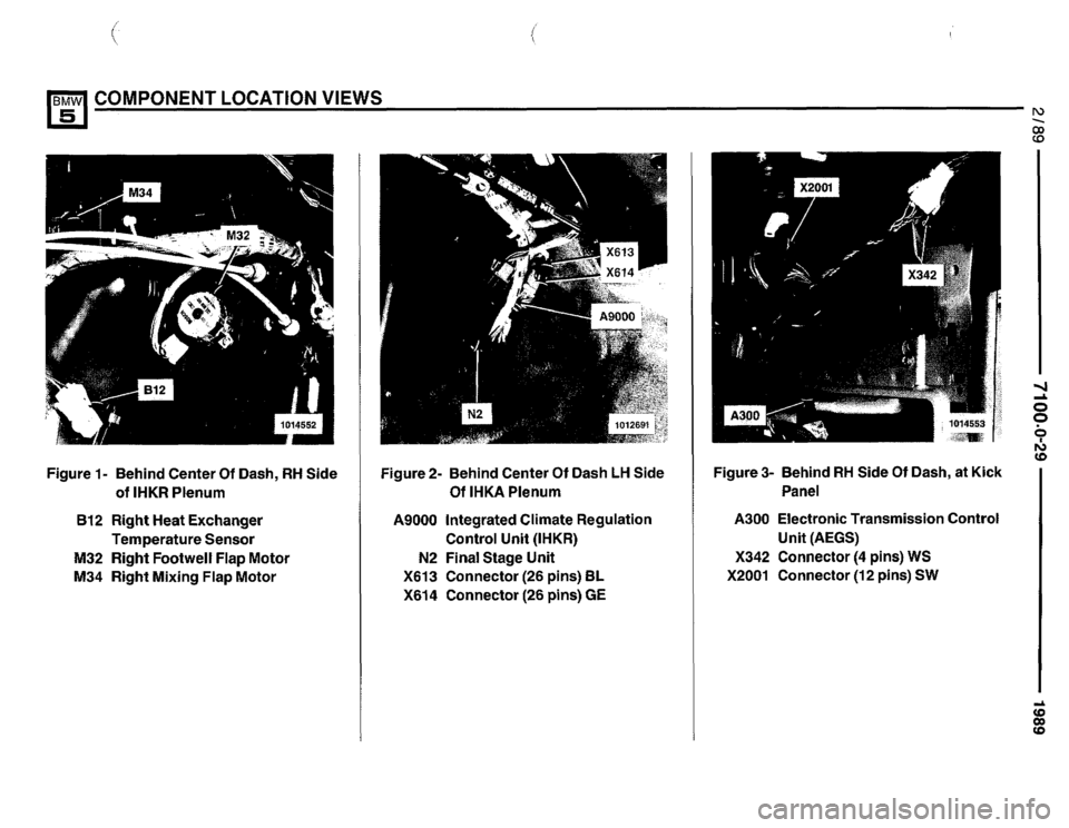 BMW 535i 1989 E34 Electrical Troubleshooting Manual 