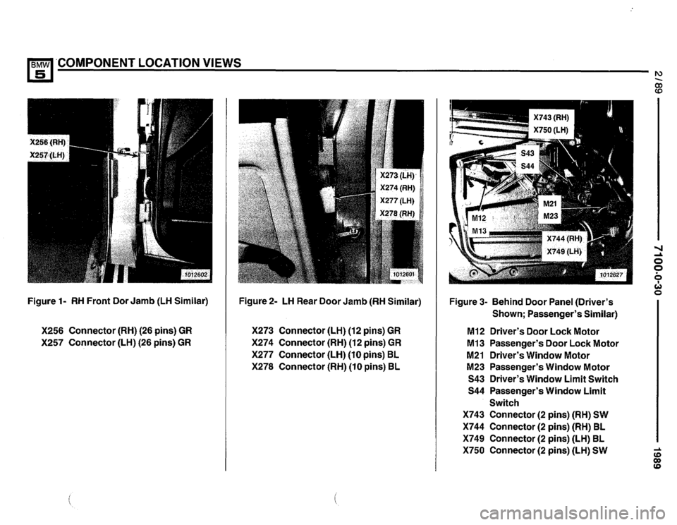 BMW 535i 1989 E34 Electrical Troubleshooting Manual 