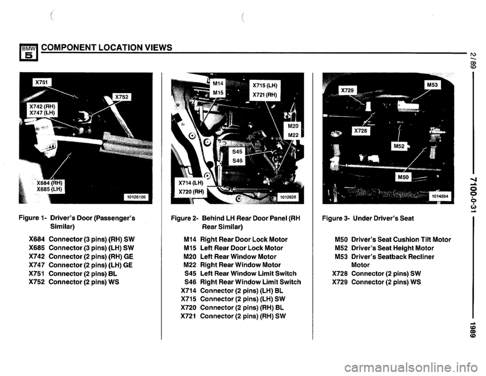 BMW 535i 1989 E34 Electrical Troubleshooting Manual 