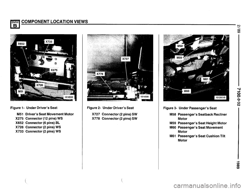 BMW 535i 1989 E34 Electrical Troubleshooting Manual 