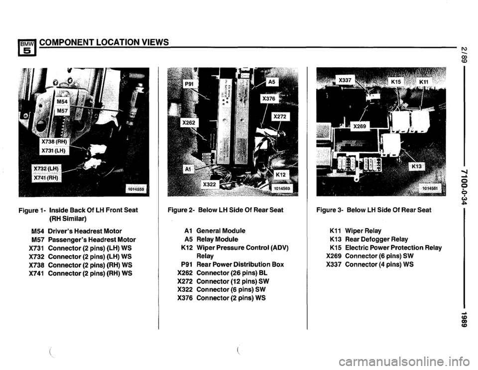 BMW 535i 1989 E34 Electrical Troubleshooting Manual 