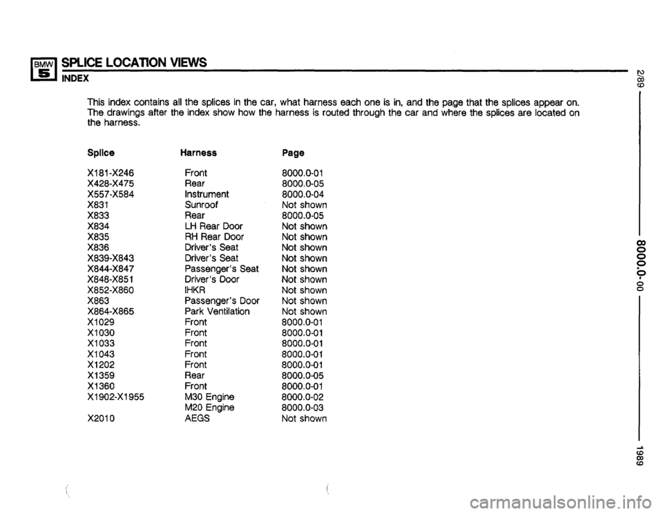 BMW 535i 1989 E34 Electrical Troubleshooting Manual 