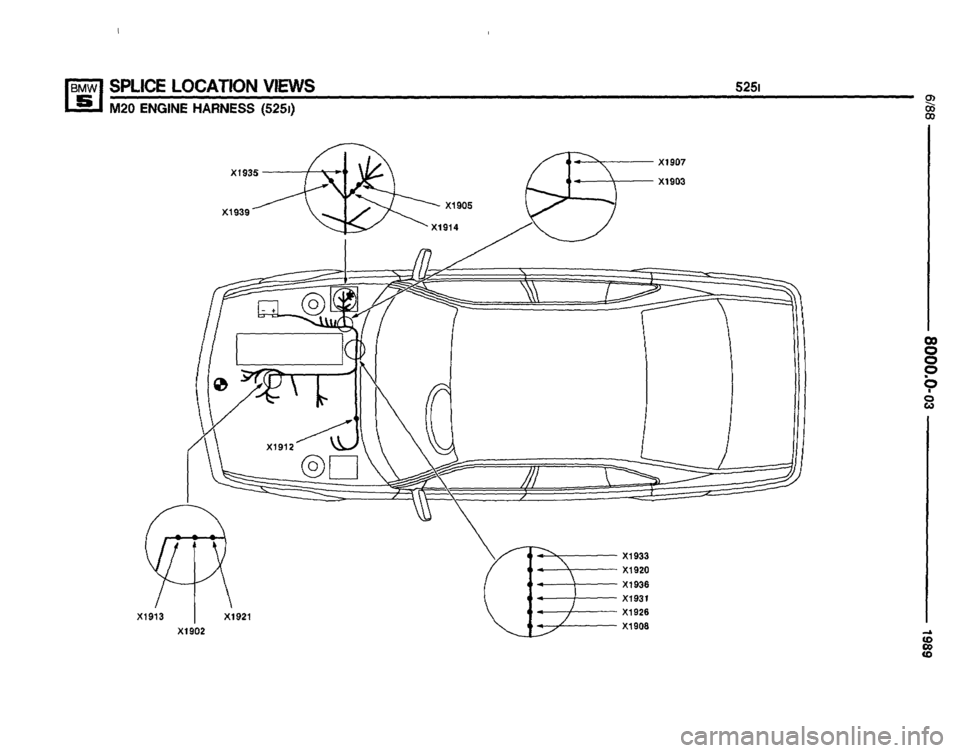 BMW 535i 1989 E34 Electrical Troubleshooting Manual 