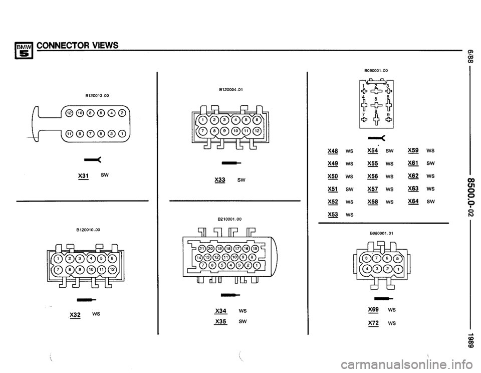 BMW 535i 1989 E34 Electrical Troubleshooting Manual 