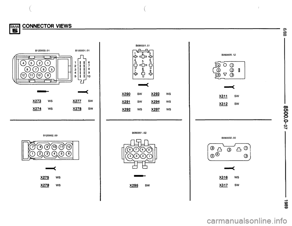 BMW 535i 1989 E34 Electrical Troubleshooting Manual 