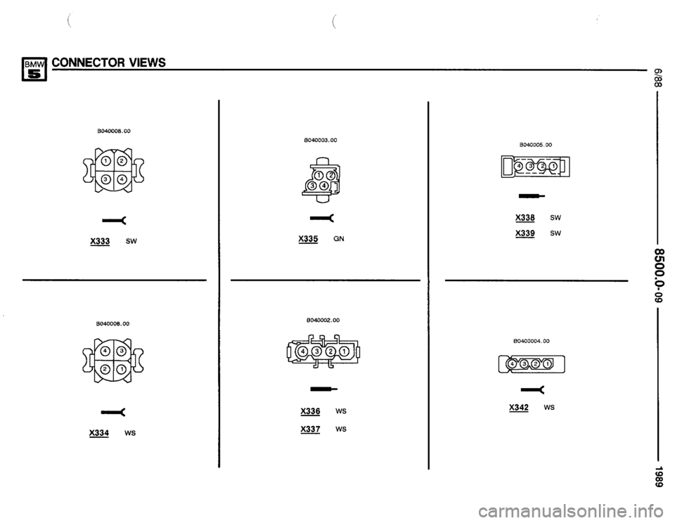 BMW 535i 1989 E34 Electrical Troubleshooting Manual 