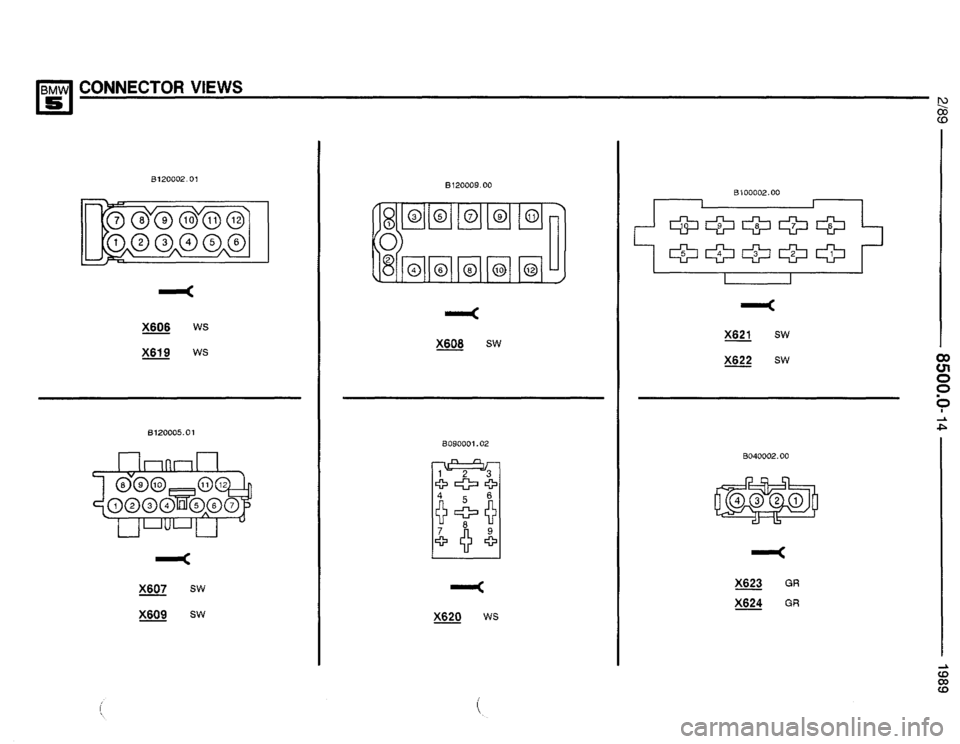 BMW 535i 1989 E34 Electrical Troubleshooting Manual 