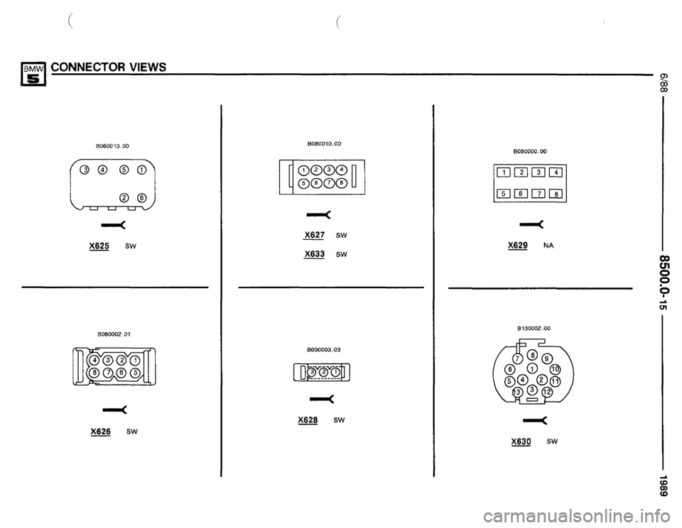 BMW 535i 1989 E34 Electrical Troubleshooting Manual 