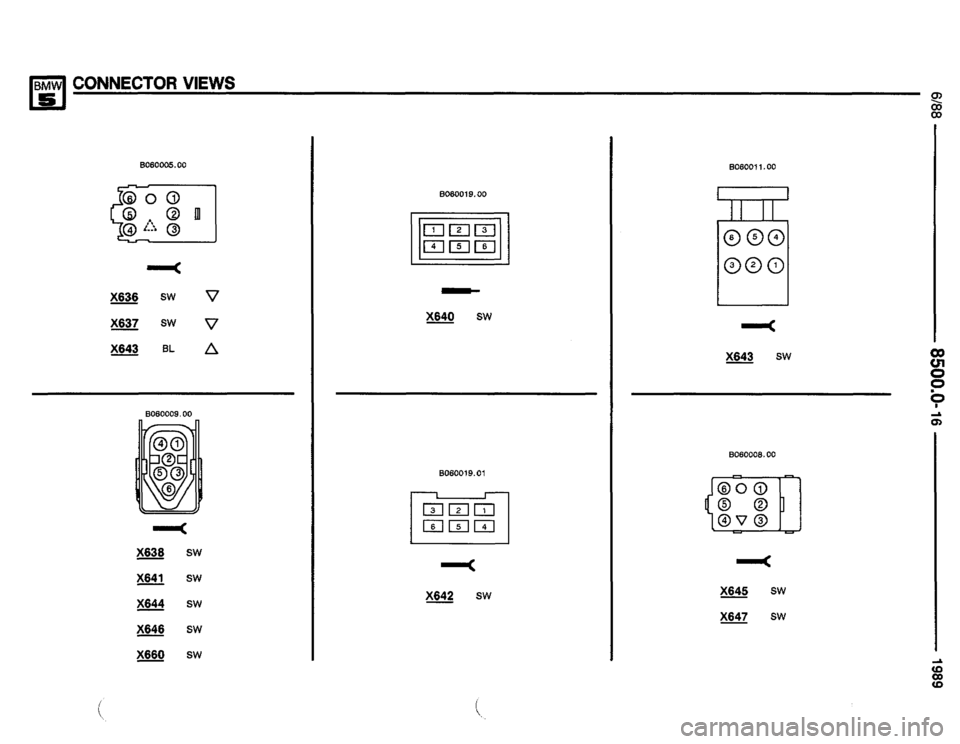 BMW 535i 1989 E34 Electrical Troubleshooting Manual 