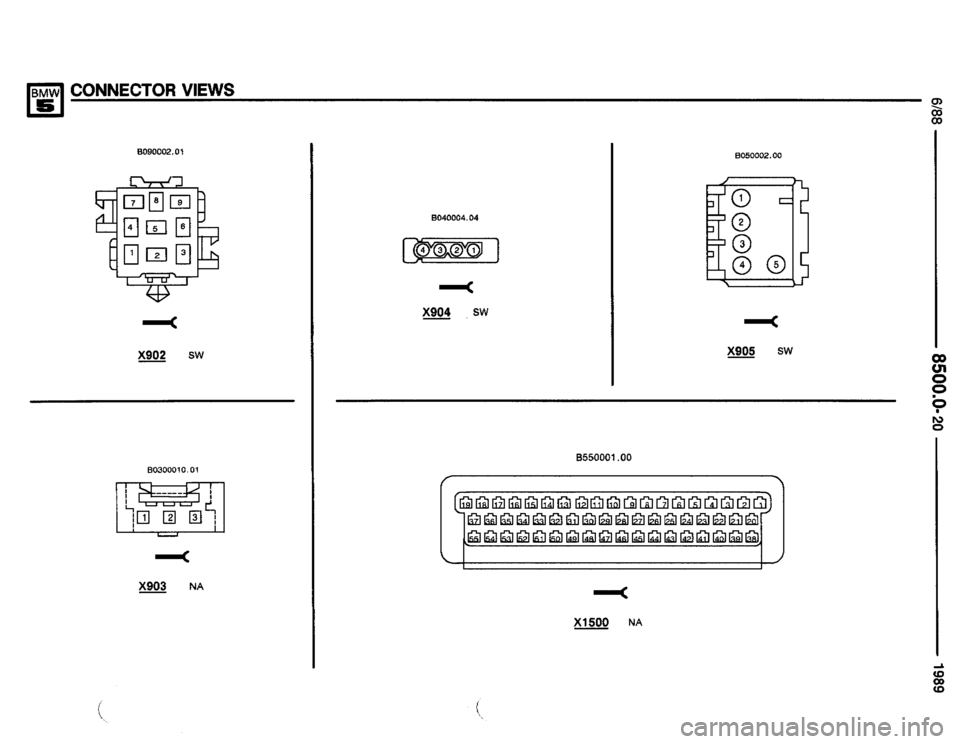 BMW 535i 1989 E34 Electrical Troubleshooting Manual 