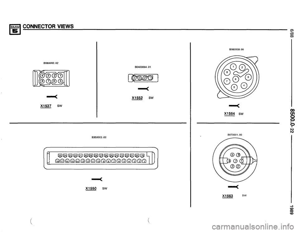 BMW 535i 1989 E34 Electrical Troubleshooting Manual 