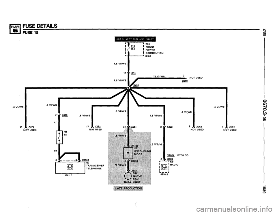 BMW 525i 1989 E34 Electrical Troubleshooting Manual 