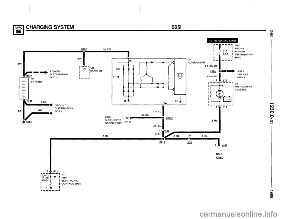 BMW 525i 1989 E34 Electrical Troubleshooting Manual BMW 525i 1989 E34 Electrical Troubleshooting Manual